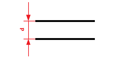 Σχήμα 6.4: Πολυγραμμικό Σχέδιο Κυκλώματος δυο αγωγών