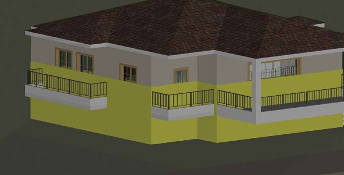 Σχέδιο 5.18: Ύψος επιπέδου οριζόντιας τομής μονοκατοικίας.